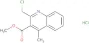 Methyl 2-(chloromethyl)-4-methylquinoline-3-carboxylate hydrochloride