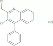 3-Chloro-2-(chloromethyl)-4-phenylquinoline hydrochloride