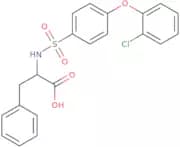 N-([4-(2-Chlorophenoxy)phenyl]sulfonyl)phenylalanine