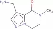 3-(Aminomethyl)-5-methyl-4H,5H,6H,7H-pyrazolo[1,5-a]pyrazin-4-one