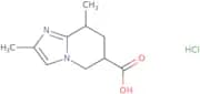 2,8-Dimethyl-5H,6H,7H,8H-imidazo[1,2-a]pyridine-6-carboxylic acid hydrochloride