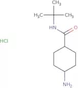4-Amino-N-tert-butylcyclohexane-1-carboxamide hydrochloride