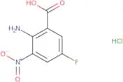 2-Amino-5-fluoro-3-nitrobenzoic acid hydrochloride