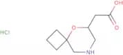 2-{5-Oxa-8-azaspiro[3.5]nonan-6-yl}acetic acid hydrochloride