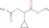 Methyl 2-(acetylsulfanyl)-2-cyclopropylacetate