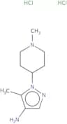 5-Methyl-1-(1-methylpiperidin-4-yl)-1H-pyrazol-4-amine dihydrochloride