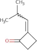 (2Z)-2-(2-Methylpropylidene)cyclobutan-1-one
