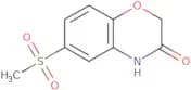 6-Methanesulfonyl-3,4-dihydro-2H-1,4-benzoxazin-3-one
