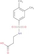 3-(3,4-Dimethylbenzenesulfonamido)propanoic acid