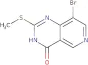 8-Bromo-2-(methylsulfanyl)-3H,4H-pyrido[4,3-d]pyrimidin-4-one