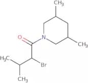 2-Bromo-1-(3,5-dimethylpiperidin-1-yl)-3-methylbutan-1-one