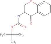 tert-Butyl N-(4-oxo-3,4-dihydro-2H-1-benzopyran-3-yl)carbamate