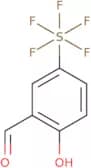 2-hydroxy-5-(pentafluoro-λ6-sulfanyl)benzaldehyde
