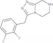 3-[(2,3-Difluorophenyl)methyl]-5H,6H,7H,8H-[1,2,4]triazolo[4,3-a]pyrazine
