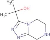 2-{5H,6H,7H,8H-[1,2,4]Triazolo[4,3-a]pyrazin-3-yl}propan-2-ol