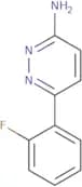 6-(2-Fluorophenyl)pyridazin-3-amine