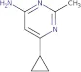 6-Cyclopropyl-2-methylpyrimidin-4-amine