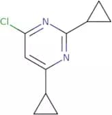 4-Chloro-2,6-dicyclopropylpyrimidine