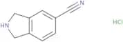 2,3-Dihydro-1H-isoindole-5-carbonitrile hydrochloride