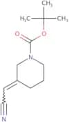 2-(1-Boc-3-Piperidinylidene)acetonitrile