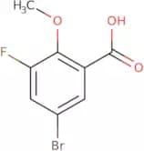 5-Bromo-3-fluoro-2-methoxybenzoic acid