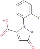 1-(2-Fluorophenyl)-3-hydroxy-1H-pyrazole-5-carboxylic acid