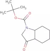 tert-Butyl 3-oxo-octahydro-1H-indole-1-carboxylate