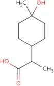 2-(4-Hydroxy-4-methylcyclohexyl)propanoic acid
