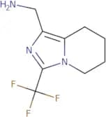 [3-(Trifluoromethyl)-5H,6H,7H,8H-imidazo[1,5-a]pyridin-1-yl]methanamine