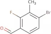 4-Bromo-2-fluoro-3-methylbenzaldehyde