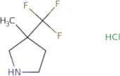 3-Methyl-3-(trifluoromethyl)pyrrolidine hydrochloride