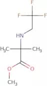 Methyl 2-methyl-2-((2,2,2-trifluoroethyl)amino)propanoate