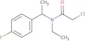 2-Chloro-N-ethyl-N-[1-(4-fluorophenyl)ethyl]acetamide