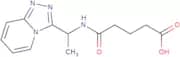 4-[(1-{[1,2,4]Triazolo[4,3-a]pyridin-3-yl}ethyl)carbamoyl]butanoic acid