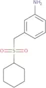 3-[(Cyclohexanesulfonyl)methyl]aniline