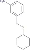 3-[(Cyclohexylsulfanyl)methyl]aniline