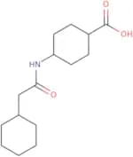 4-(2-Cyclohexylacetamido)cyclohexane-1-carboxylic acid
