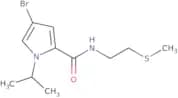 4-Bromo-N-[2-(methylsulfanyl)ethyl]-1-(propan-2-yl)-1H-pyrrole-2-carboxamide
