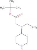 tert-Butyl 2-[ethyl(piperidin-4-yl)amino]acetate