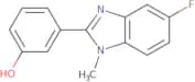 3-(5-Fluoro-1-methyl-1H-1,3-benzodiazol-2-yl)phenol