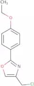 4-(Chloromethyl)-2-(4-ethoxyphenyl)-1,3-oxazole