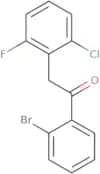 1-(2-Bromophenyl)-2-(2-chloro-6-fluorophenyl)ethan-1-one