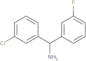 (3-Chlorophenyl)(3-fluorophenyl)methanamine