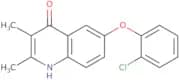 6-(2-Chlorophenoxy)-2,3-dimethyl-1,4-dihydroquinolin-4-one