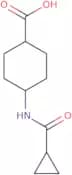 4-Cyclopropaneamidocyclohexane-1-carboxylic acid