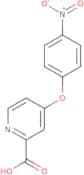 4-(4-Nitrophenoxy)pyridine-2-carboxylic acid