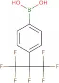 [4-(Heptafluoropropan-2-yl)phenyl]boronic acid