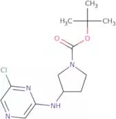 tert-Butyl 3-[(6-chloropyrazin-2-yl)amino]pyrrolidine-1-carboxylate
