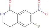 6-Fluoro-7-nitro-1,2,3,4-tetrahydroisoquinolin-1-one