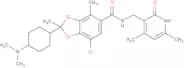 (R)-7-Chloro-N-((4,6-dimethyl-2-oxo-1,2-dihydropyridin-3-yl)methyl)-2-((1R,4R)-4-(dimethylamino)cy…
